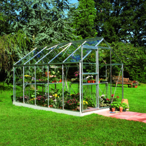 Tuinkas Popular 106 aluminium 3 mm tuindersglas