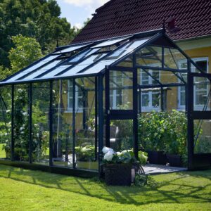 Tuinkas Premium 10,9 antraciet 3 mm veiligheidsglas