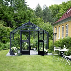 Tuinkas Premium 13,0 antraciet 3 mm veiligheidsglas