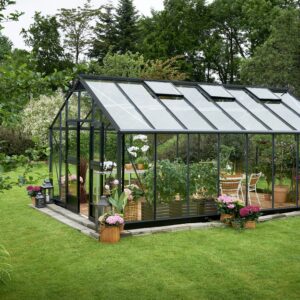 Tuinkas Gartner 21,4 antraciet 3 mm veiligheidsglas