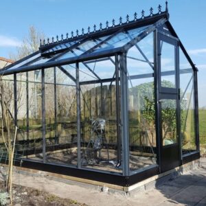 Tuinkas Compact 6,6 antraciet 3 mm veiligheidsglas