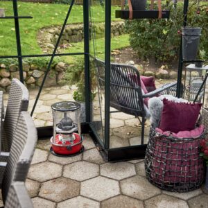 Fundering Garden Room 12,9 zwart