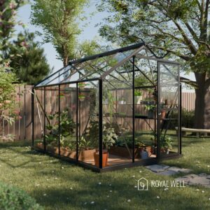 Tuinkas Mary II in Schwarz